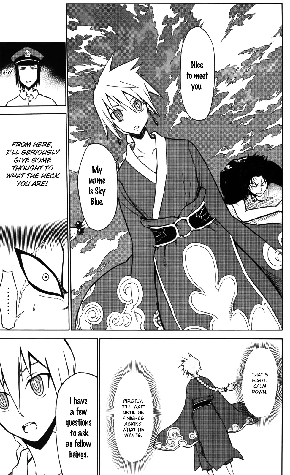 Sky Blue Chapter 4 page 10 - Chapter 4: Haioka Haiji
