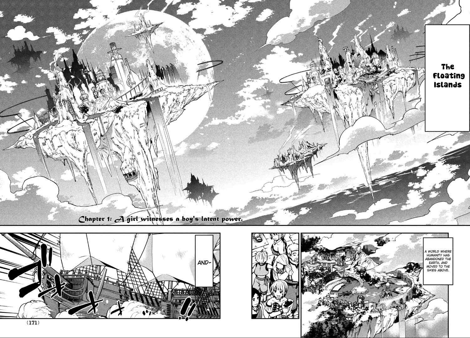 Skyward Saga of Kain Chapter 1 page 4 - Chapter 1: The World Within the Skies – The Epic Aerial Fantasy Begins!