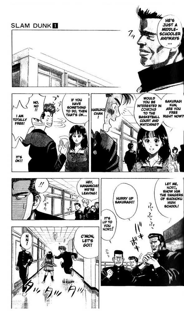Slam Dunk Chapter 1 page 21 - Chapter 1 : Sakuragi Hanamichi