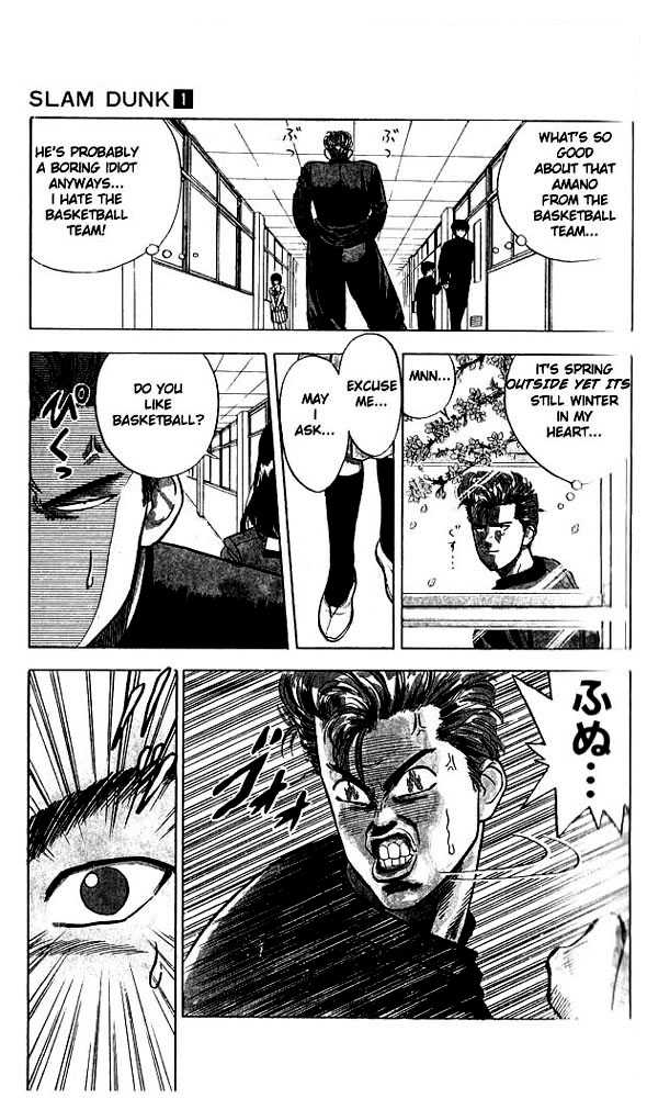 Slam Dunk Chapter 1 page 9 - Chapter 1 : Sakuragi Hanamichi