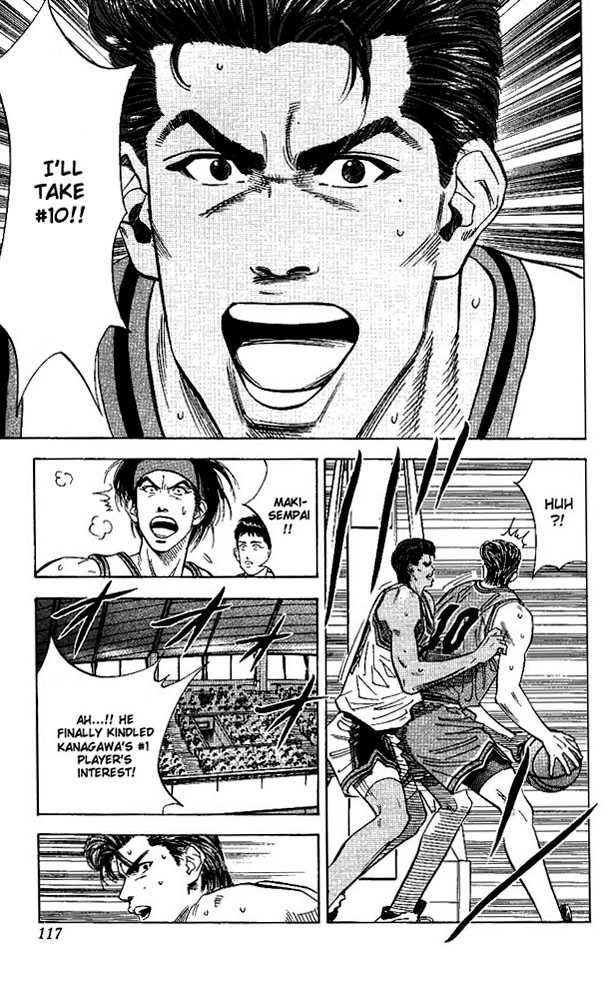 Slam Dunk Chapter 104 page 10 - Chapter 104 : the unplanned-for player*