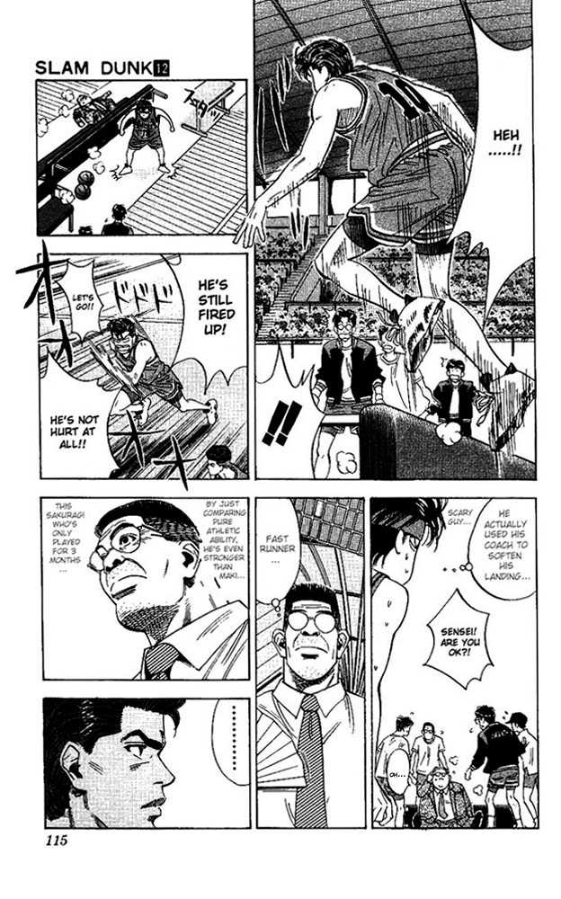 Slam Dunk Chapter 104 page 8 - Chapter 104 : the unplanned-for player*