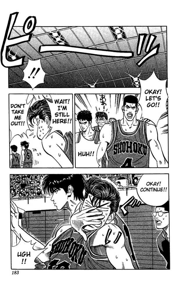 Slam Dunk Chapter 107 page 15 - Chapter 107 : keep your strenght