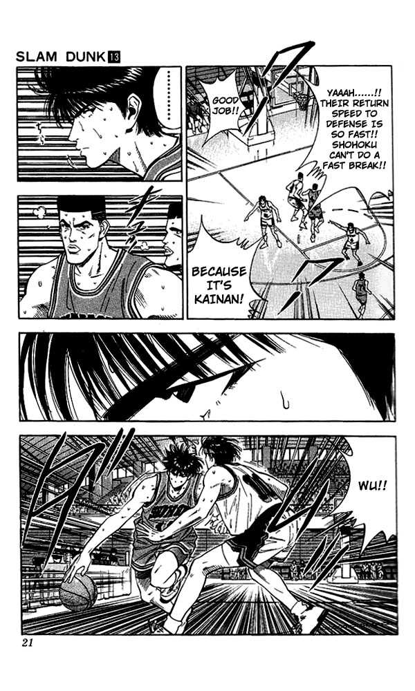 Slam Dunk Chapter 108 page 19 - Chapter 108 : the rebound machine