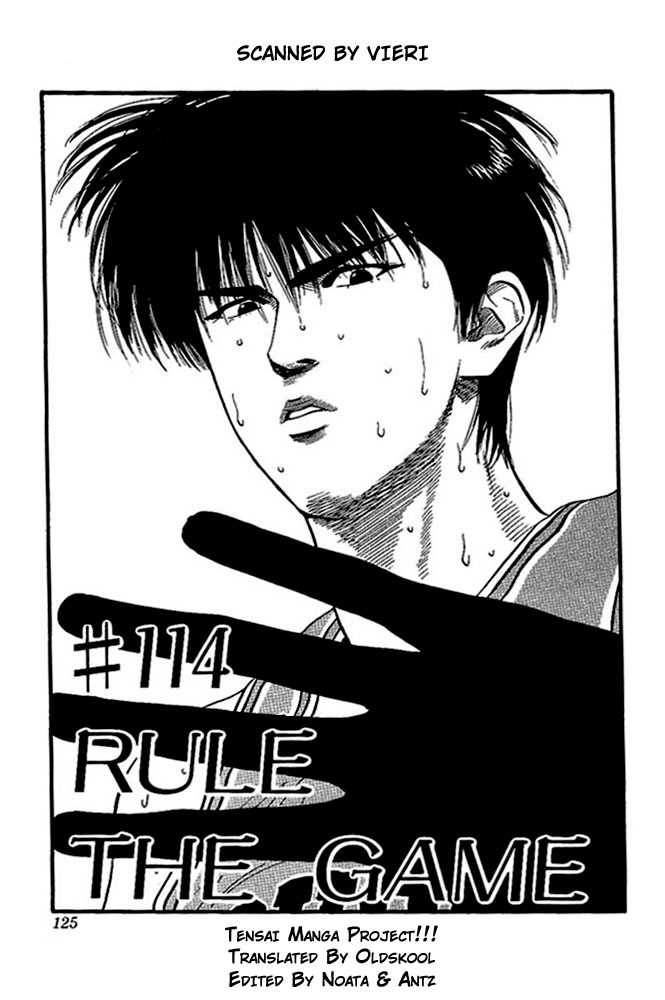 Slam Dunk Chapter 114 page 1 - Chapter 114 : rule the game