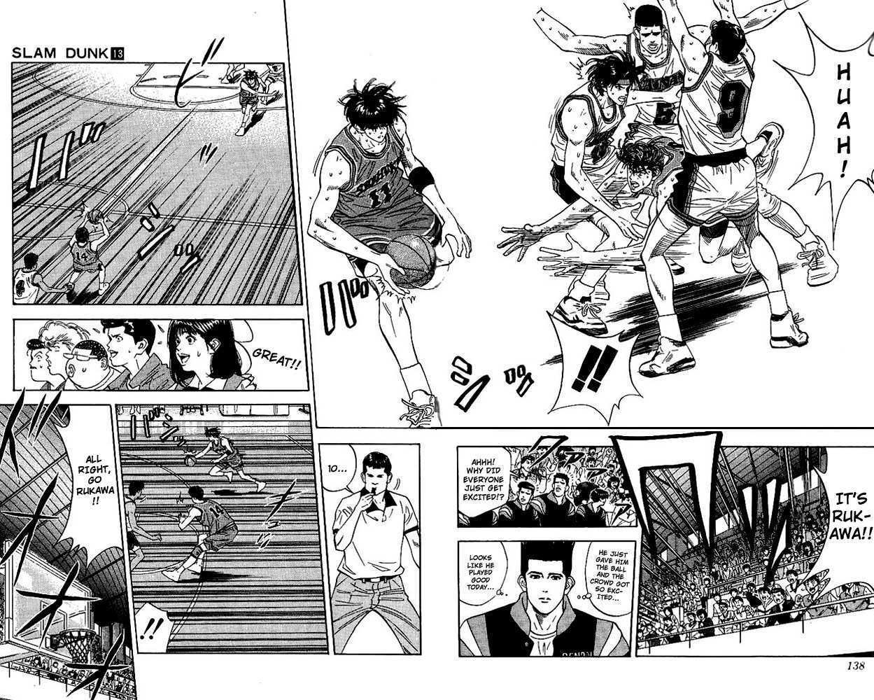 Slam Dunk Chapter 114 page 13 - Chapter 114 : rule the game