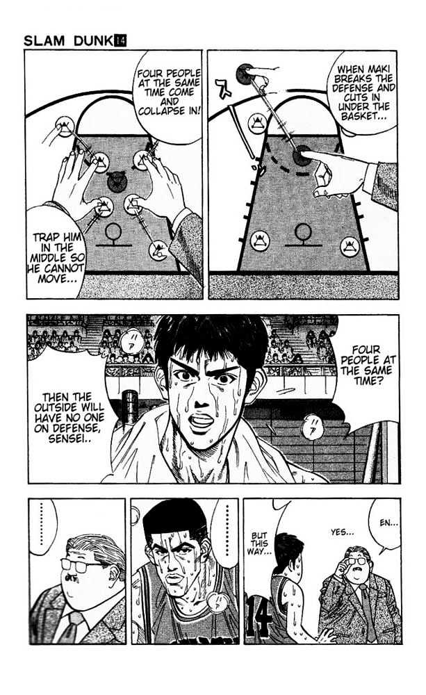 Slam Dunk Chapter 121 page 3 - Chapter 121 : Anzai's Strategy
