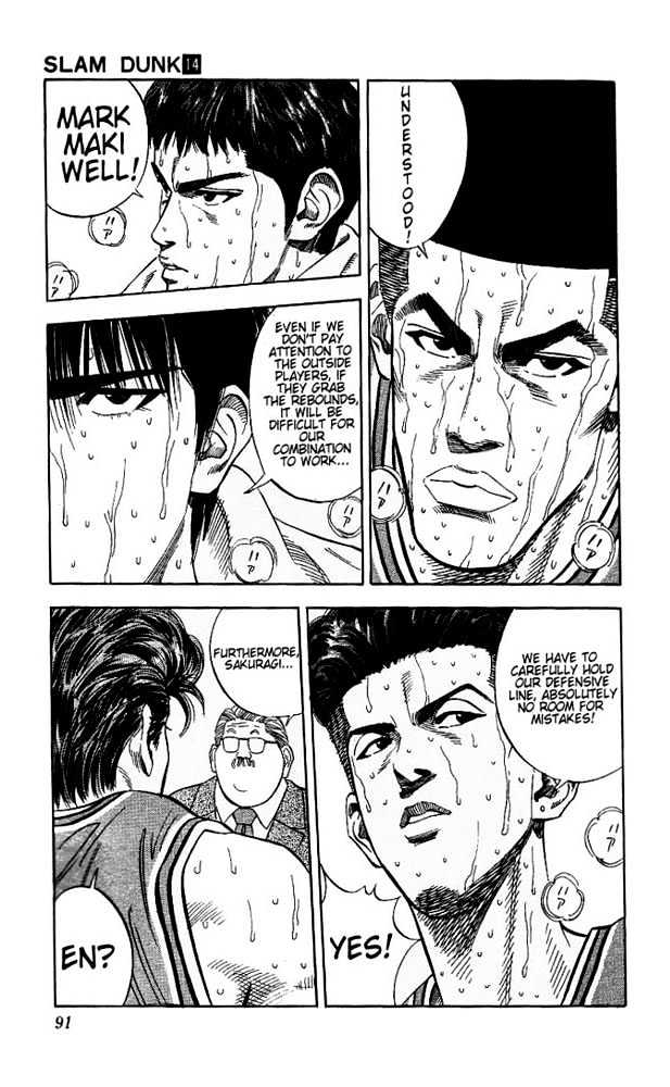 Slam Dunk Chapter 121 page 5 - Chapter 121 : Anzai's Strategy