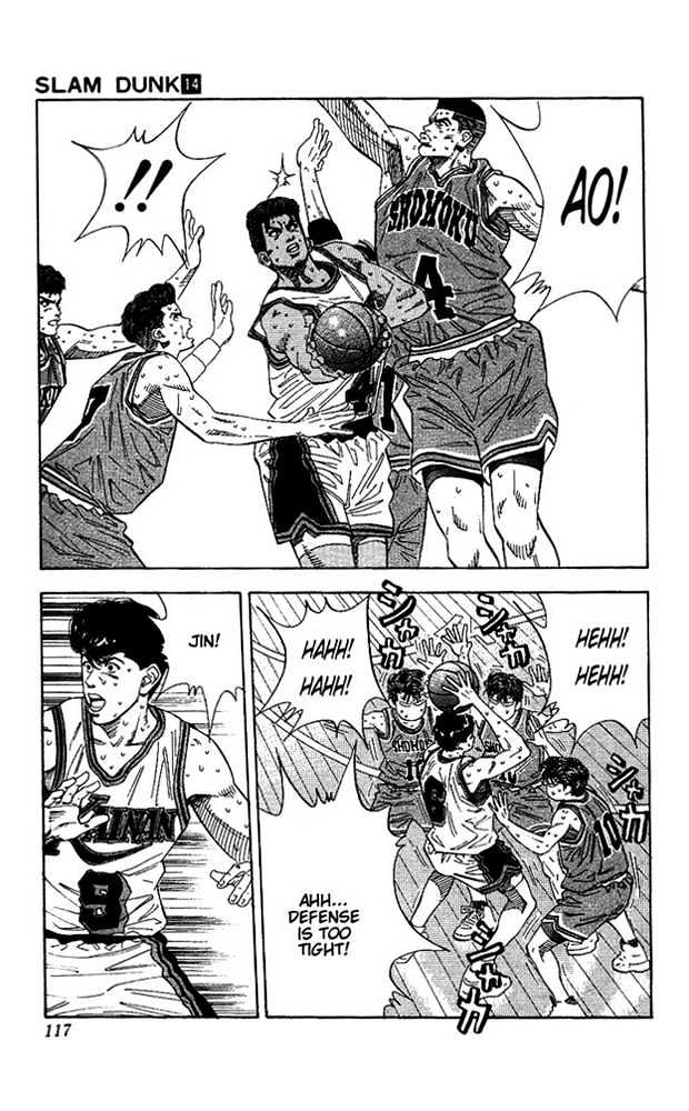 Slam Dunk Chapter 122 page 10 - Chapter 122 : A Man Full of Energy