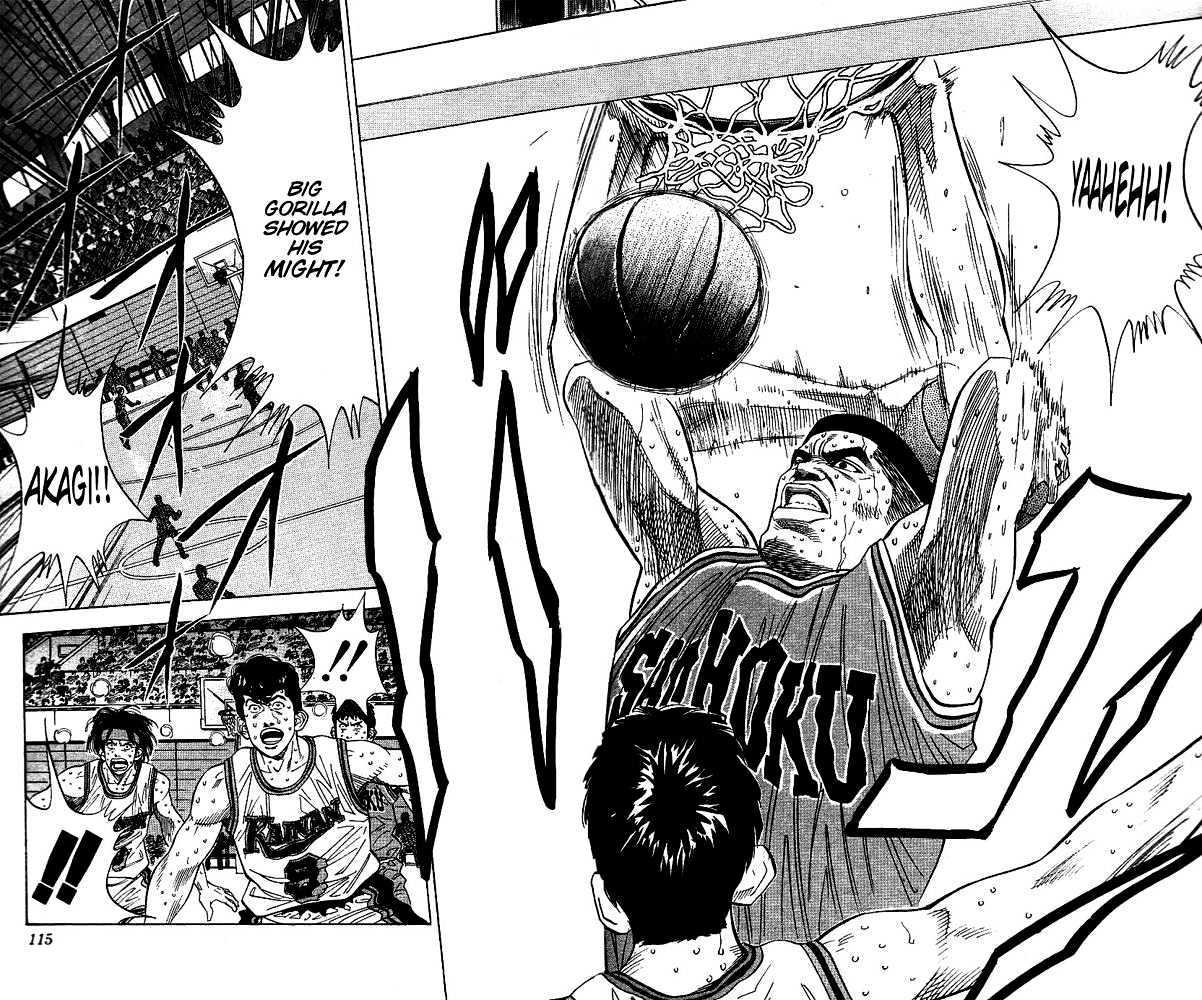 Slam Dunk Chapter 122 page 8 - Chapter 122 : A Man Full of Energy