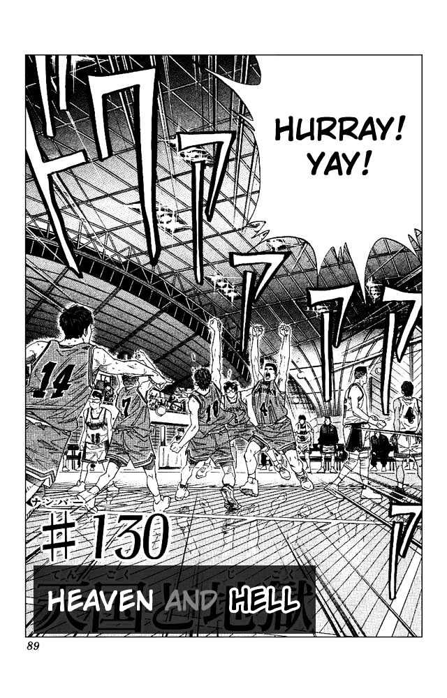 Slam Dunk Chapter 130 page 3 - Chapter 130 : Heaven and Hell (1)