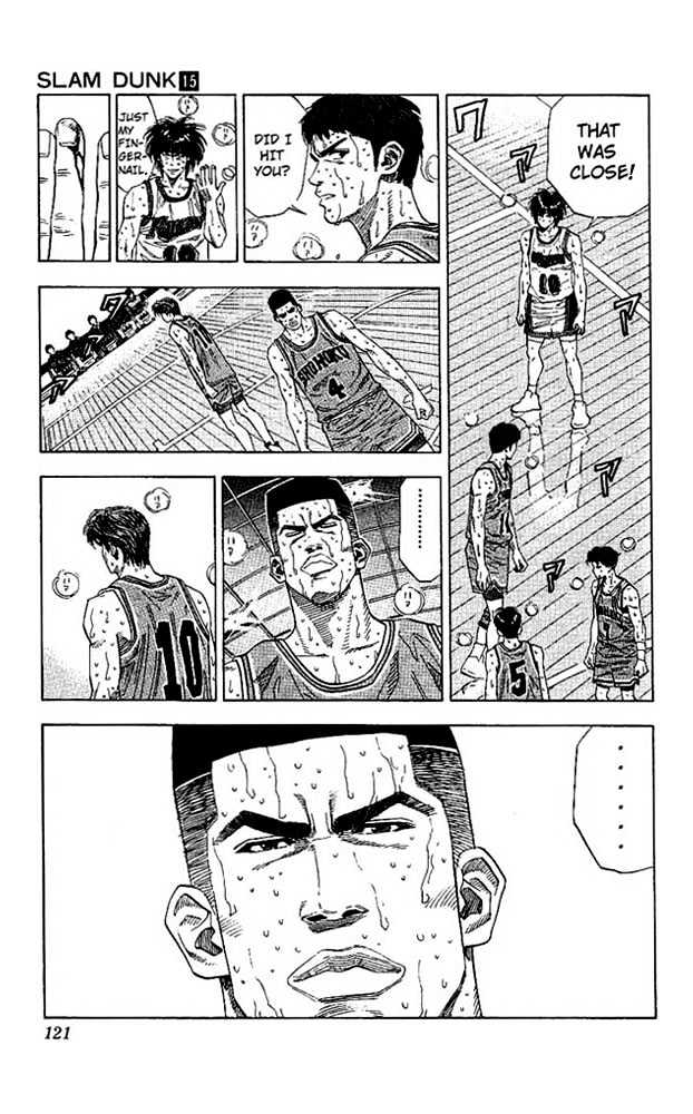 Slam Dunk Chapter 131 page 13 - Chapter 131 : Heaven and Hell (2)