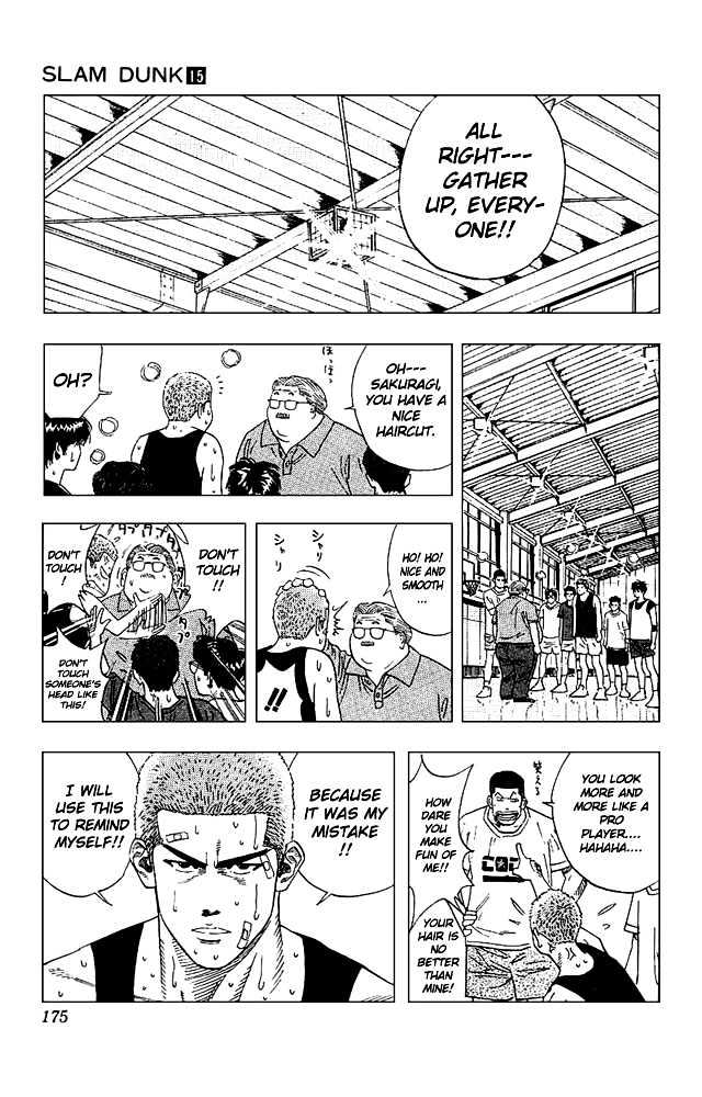 Slam Dunk Chapter 134 page 9 - Chapter 134 : Baldy's Revenge