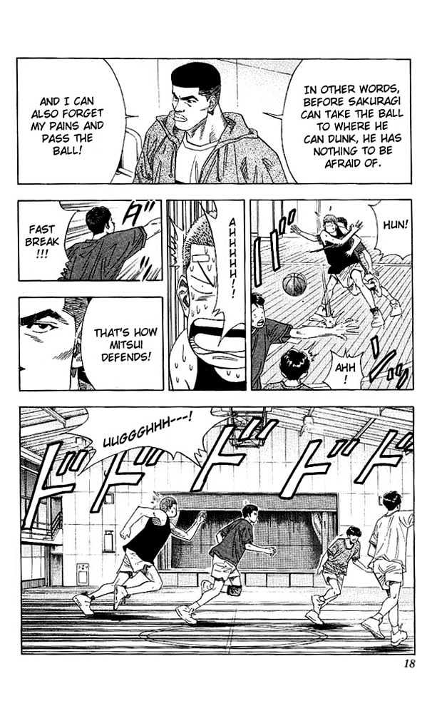 Slam Dunk Chapter 135 page 16 - Chapter 135 : Center Mitsui