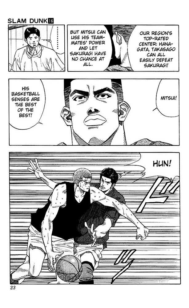 Slam Dunk Chapter 135 page 21 - Chapter 135 : Center Mitsui