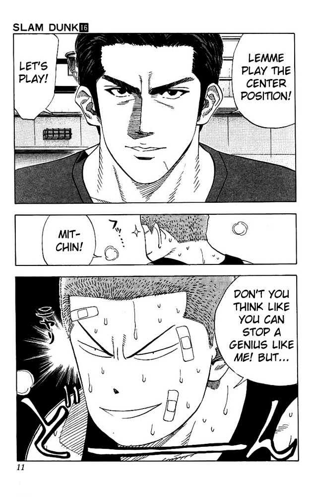 Slam Dunk Chapter 135 page 9 - Chapter 135 : Center Mitsui