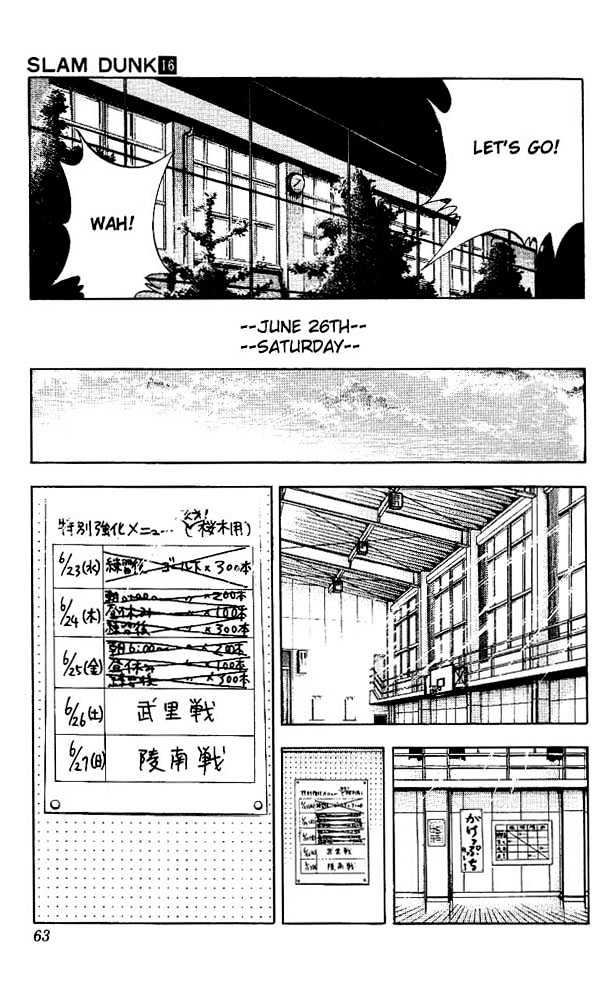 Slam Dunk Chapter 137 page 19 - Chapter 137 : 3 Days