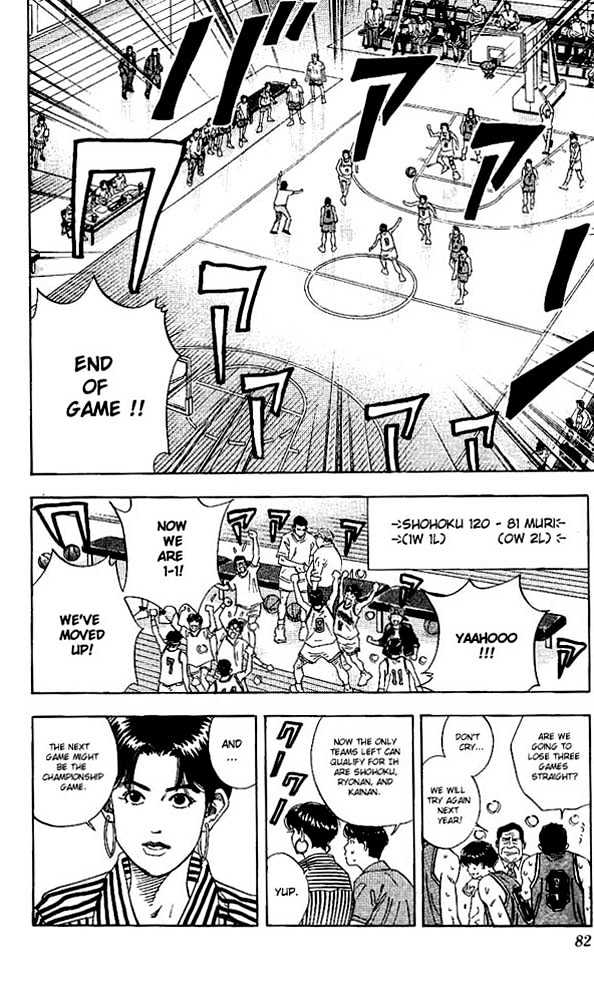 Slam Dunk Chapter 138 page 18 - Chapter 138 : Survival Game