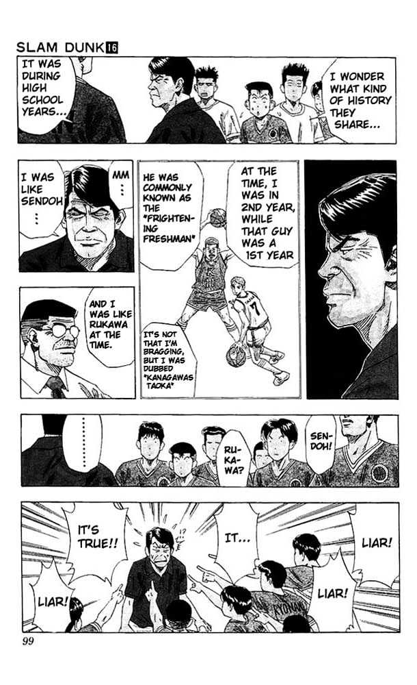Slam Dunk Chapter 139 page 14 - Chapter 139 : Ryonan's Challenge