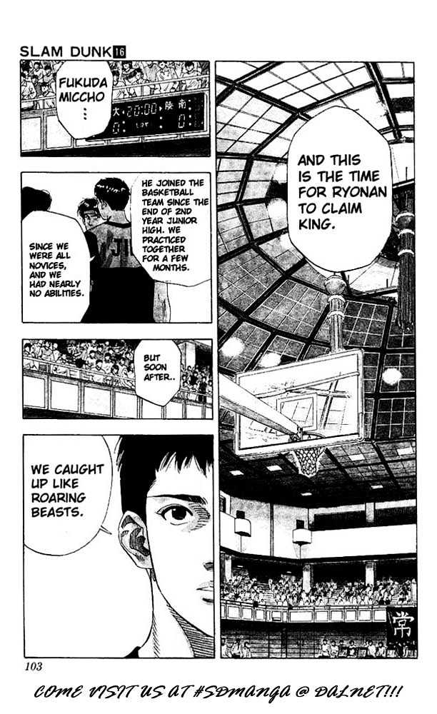 Slam Dunk Chapter 139 page 18 - Chapter 139 : Ryonan's Challenge