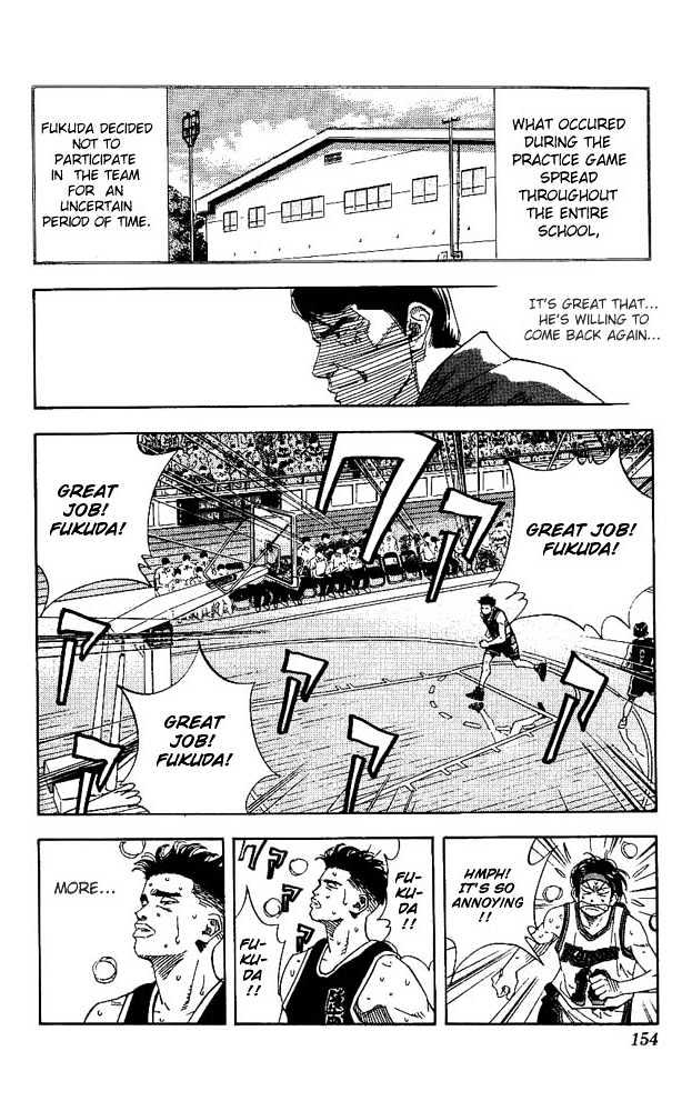 Slam Dunk Chapter 142 page 10 - Chapter 142 : Fukuda's Secret