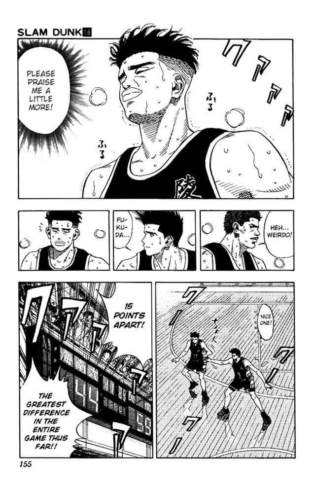 Slam Dunk Chapter 142 page 11 - Chapter 142 : Fukuda's Secret
