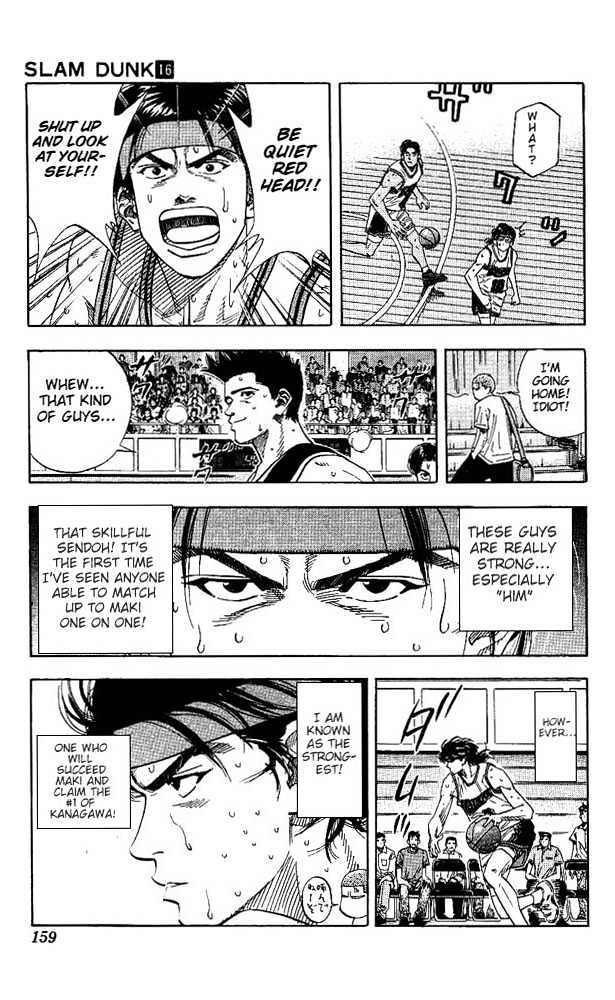 Slam Dunk Chapter 142 page 15 - Chapter 142 : Fukuda's Secret