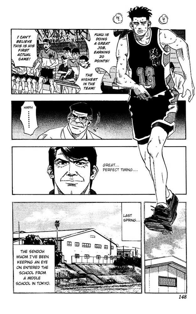 Slam Dunk Chapter 142 page 4 - Chapter 142 : Fukuda's Secret