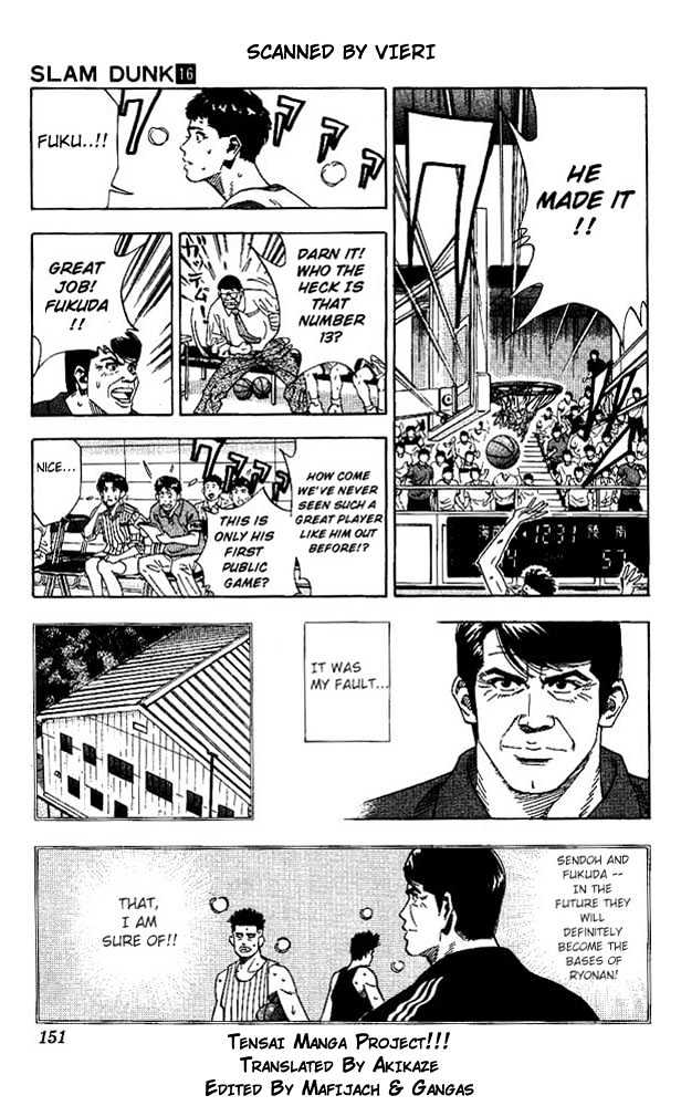 Slam Dunk Chapter 142 page 7 - Chapter 142 : Fukuda's Secret