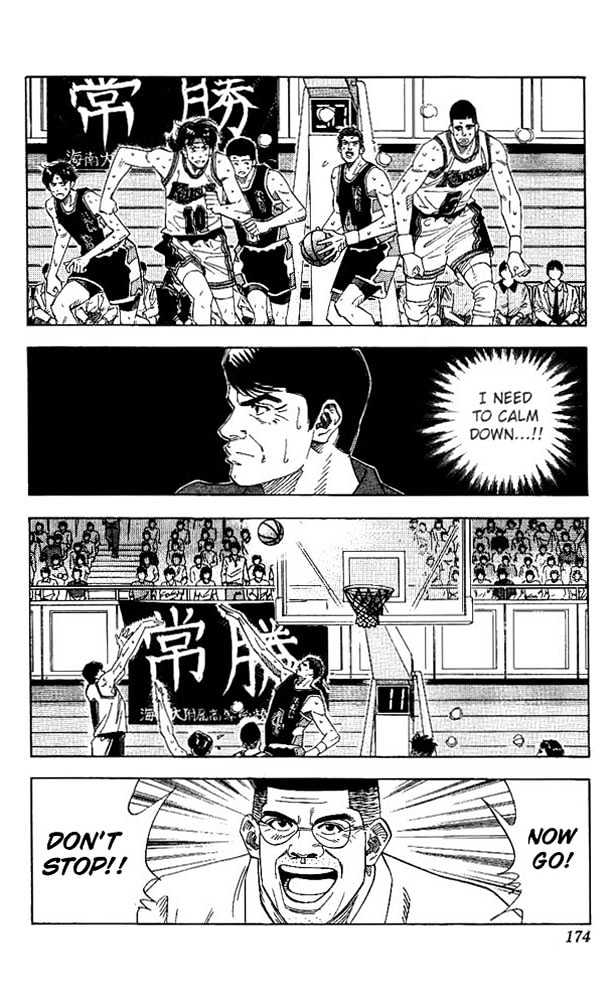 Slam Dunk Chapter 143 page 10 - Chapter 143 : Kainan's Tidal Rage