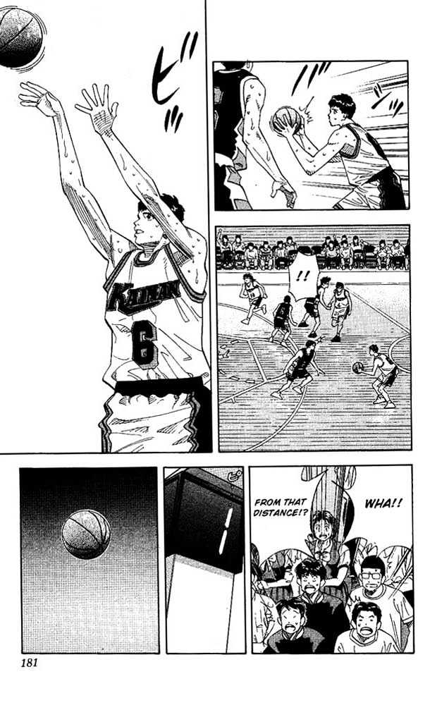 Slam Dunk Chapter 143 page 17 - Chapter 143 : Kainan's Tidal Rage