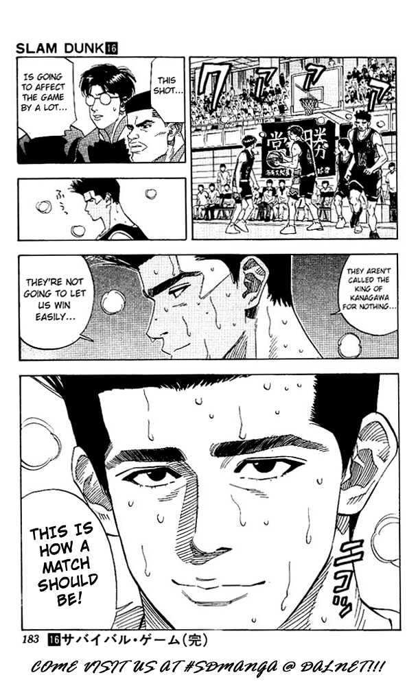 Slam Dunk Chapter 143 page 19 - Chapter 143 : Kainan's Tidal Rage