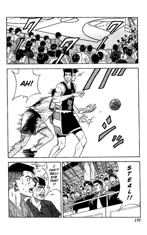 Slam Dunk Chapter 143 page 6 - Chapter 143 : Kainan's Tidal Rage