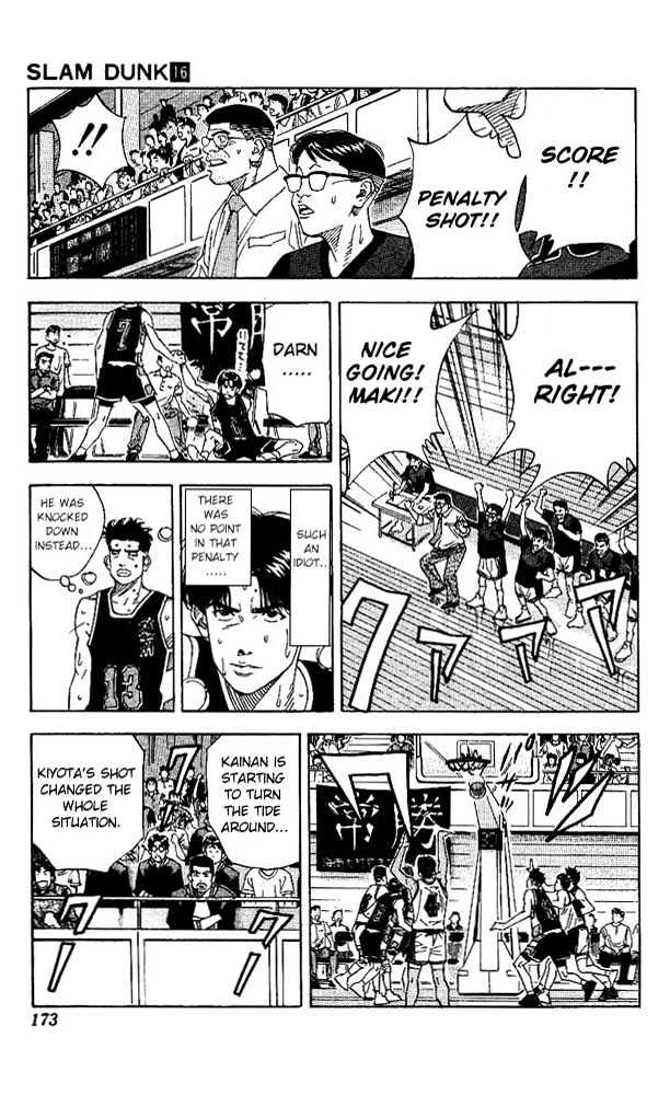 Slam Dunk Chapter 143 page 9 - Chapter 143 : Kainan's Tidal Rage