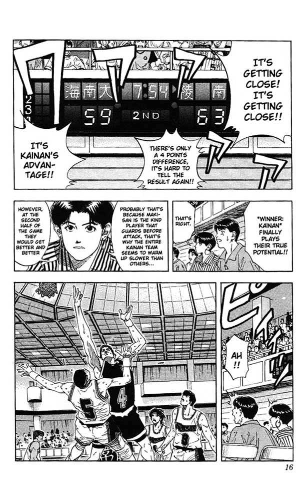Slam Dunk Chapter 144 page 14 - Chapter 144 : The Road to the Nationals