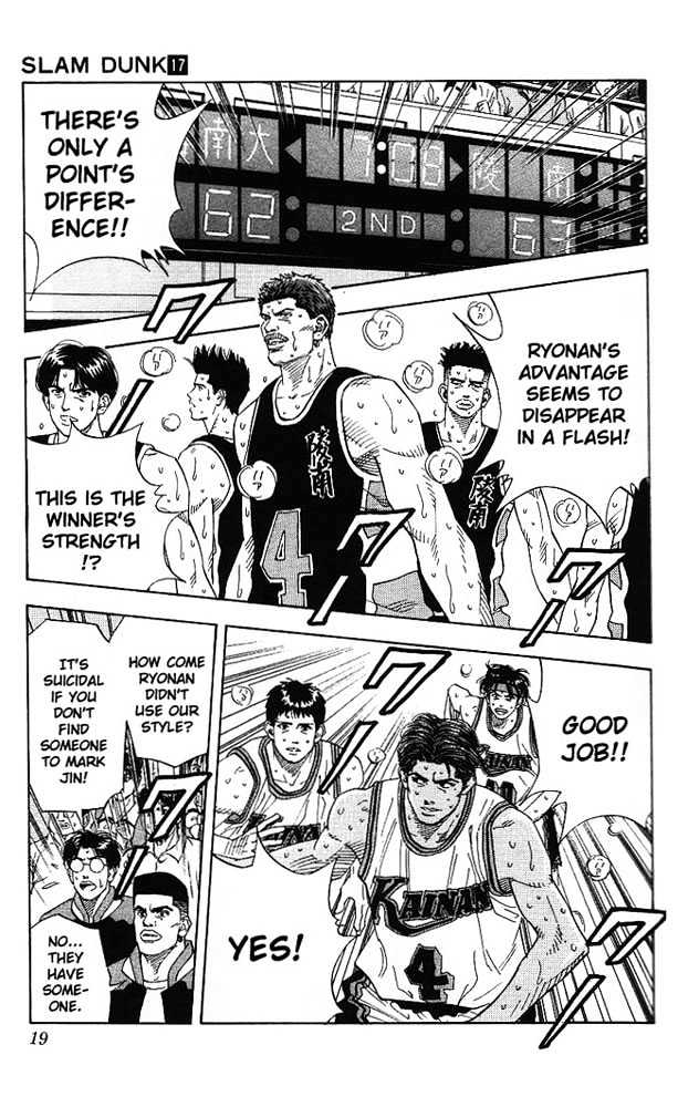 Slam Dunk Chapter 144 page 17 - Chapter 144 : The Road to the Nationals