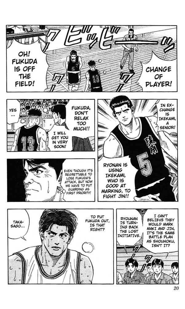 Slam Dunk Chapter 144 page 18 - Chapter 144 : The Road to the Nationals