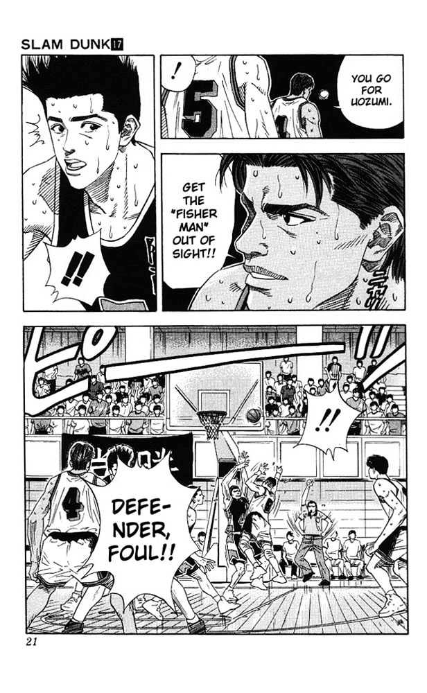 Slam Dunk Chapter 144 page 19 - Chapter 144 : The Road to the Nationals