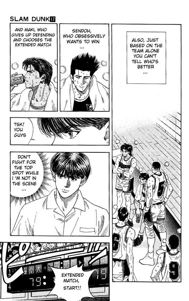 Slam Dunk Chapter 147 page 10 - Chapter 147 : Sendoh's Scenario