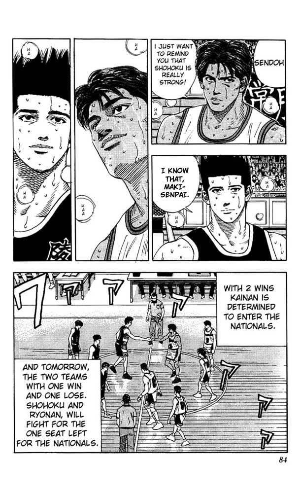 Slam Dunk Chapter 147 page 15 - Chapter 147 : Sendoh's Scenario