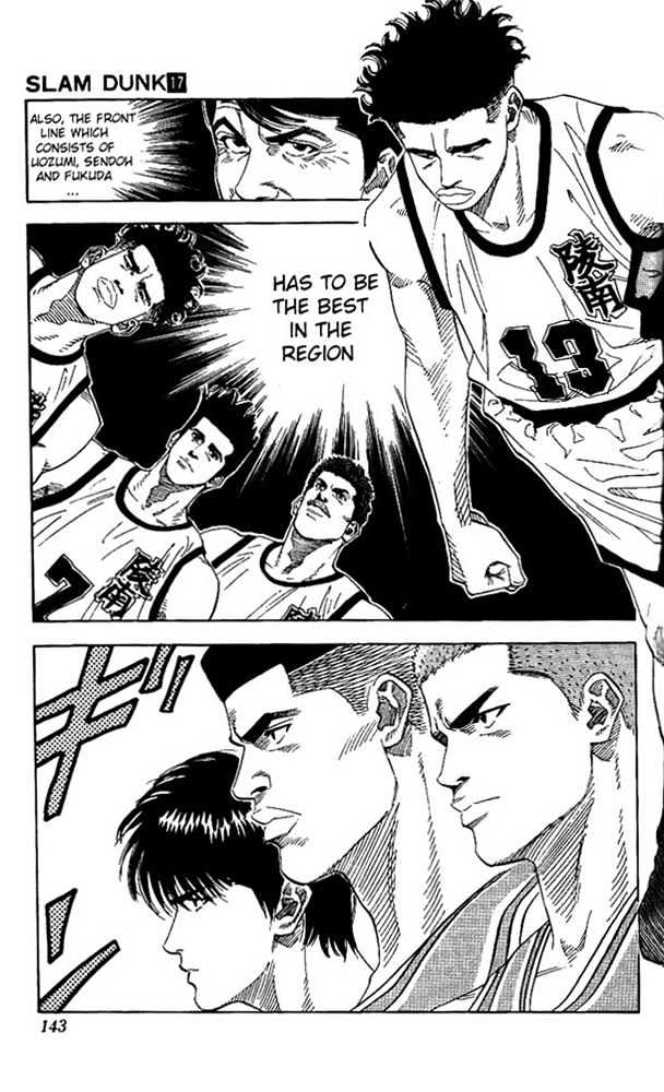 Slam Dunk Chapter 150 page 17 - Chapter 150 : Shohoku and Ryonan