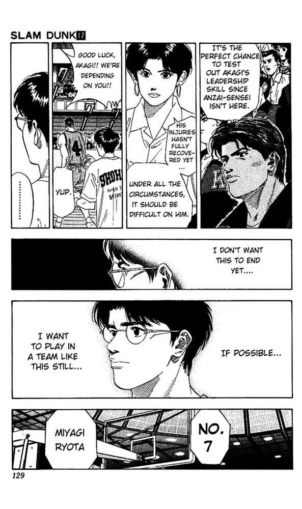 Slam Dunk Chapter 150 page 3 - Chapter 150 : Shohoku and Ryonan
