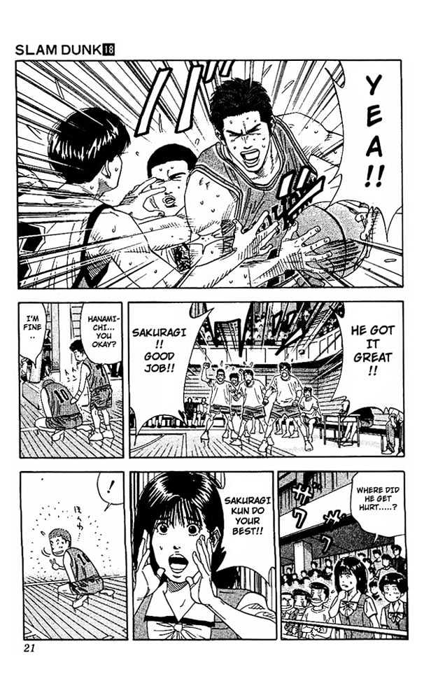 Slam Dunk Chapter 153 page 19 - Chapter 153 : Getting Around