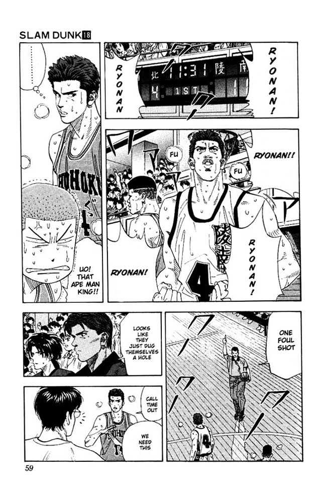 Slam Dunk Chapter 155 page 13 - Chapter 155 : Howl of an Ape