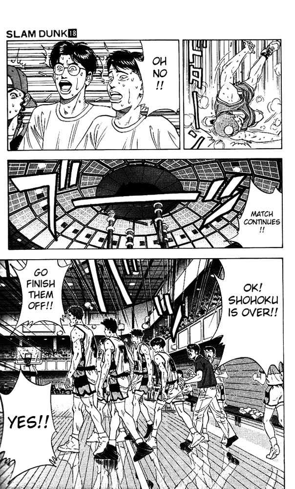 Slam Dunk Chapter 156 page 17 - Chapter 156 : The Messed Up Two
