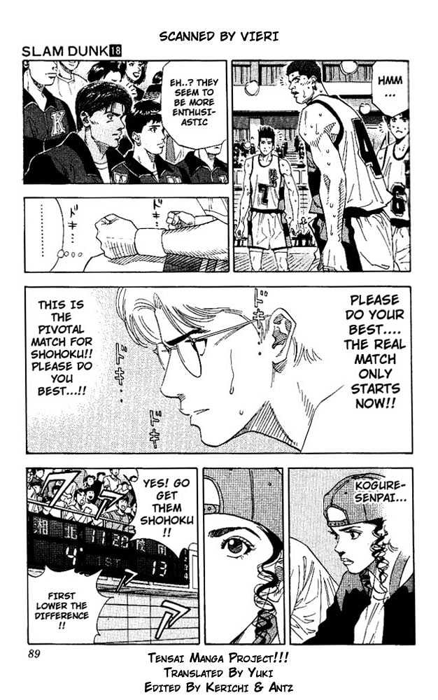 Slam Dunk Chapter 157 page 3 - Chapter 157 : Humiliation 2