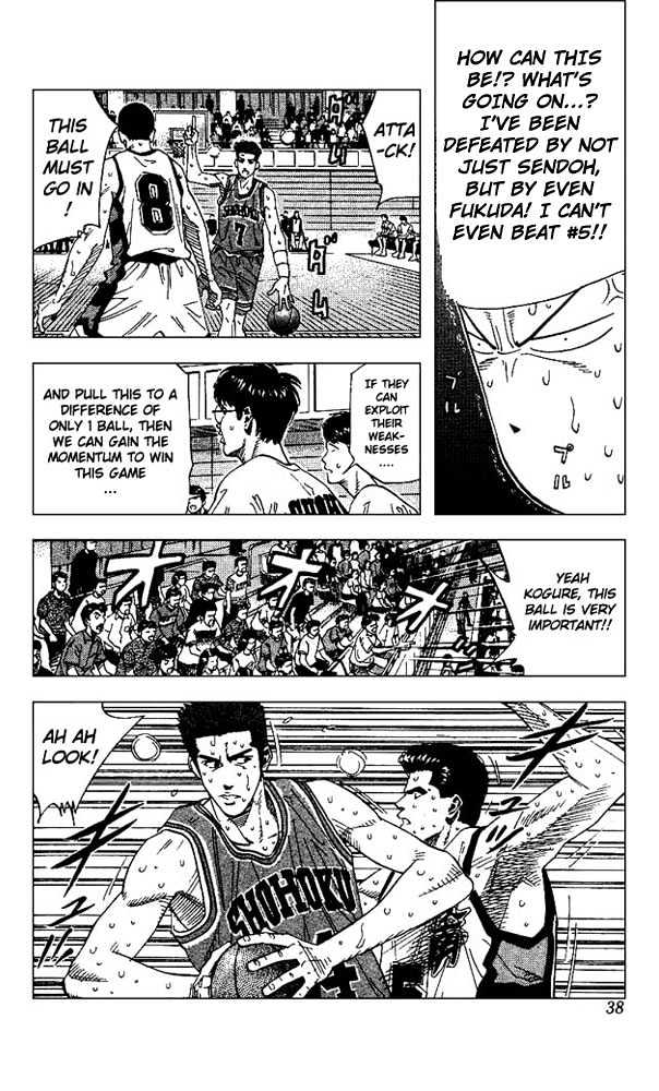 Slam Dunk Chapter 163 page 11 - Chapter 163 : The Disappointing First Half