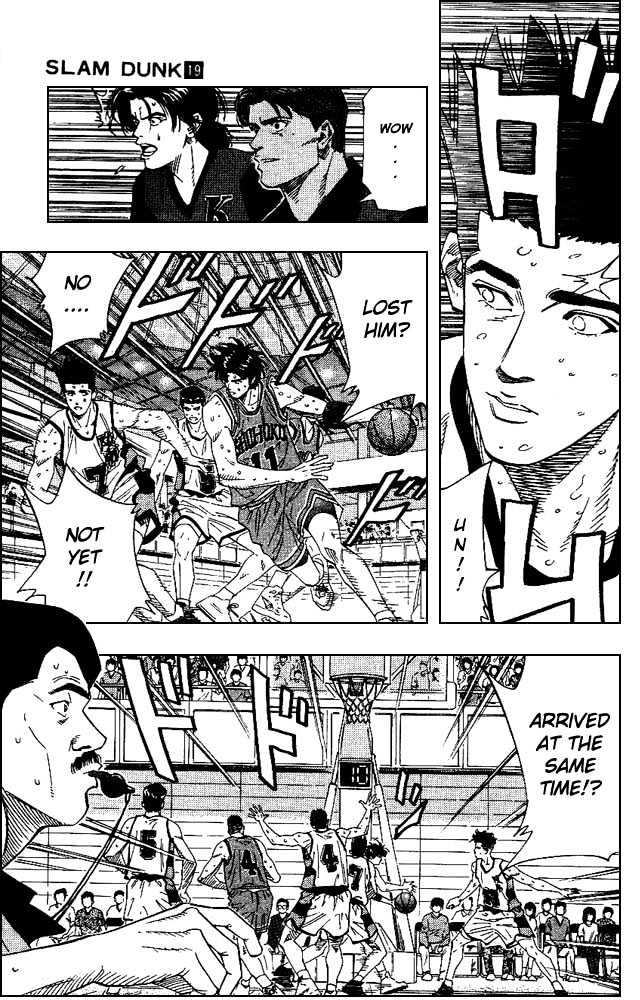 Slam Dunk Chapter 163 page 14 - Chapter 163 : The Disappointing First Half