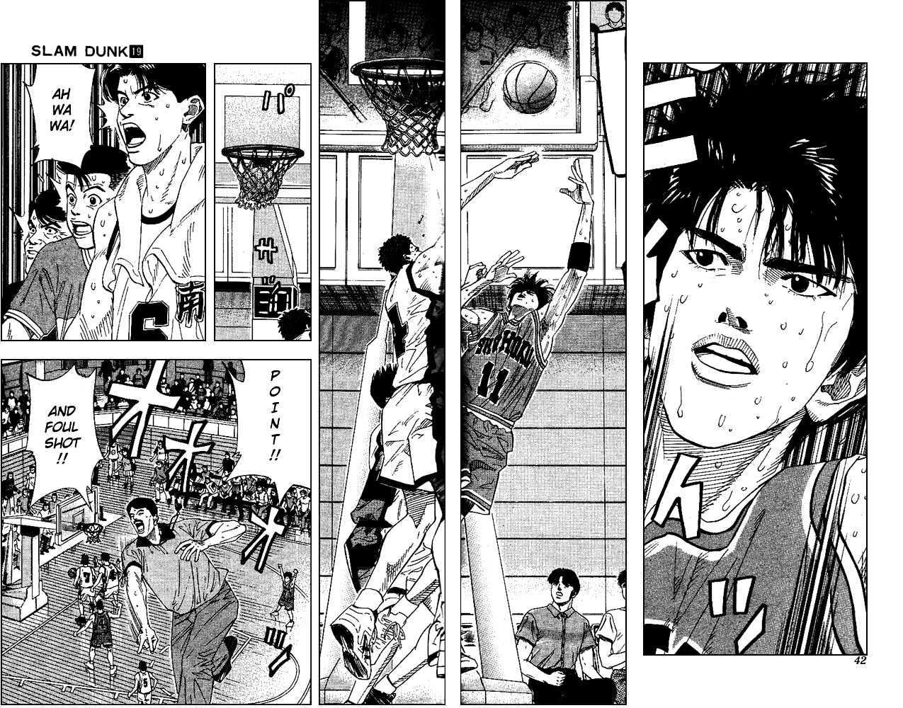 Slam Dunk Chapter 163 page 15 - Chapter 163 : The Disappointing First Half