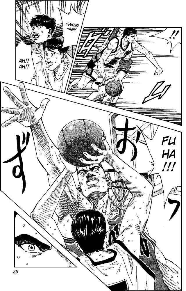 Slam Dunk Chapter 163 page 8 - Chapter 163 : The Disappointing First Half